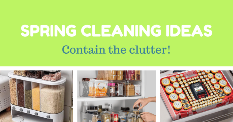 Make Spring Cleaning Easier With These Tips & Organizers