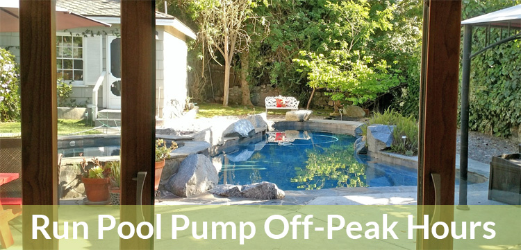 Save energy on your bill by running your pool pump in the morning.