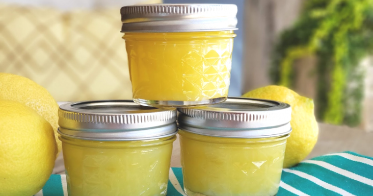 Easy Lemon Curd Recipe for Scones