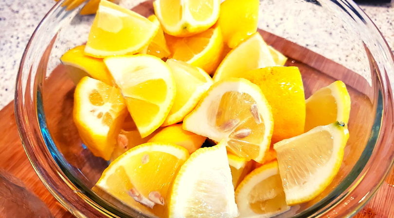 making preserved lemons