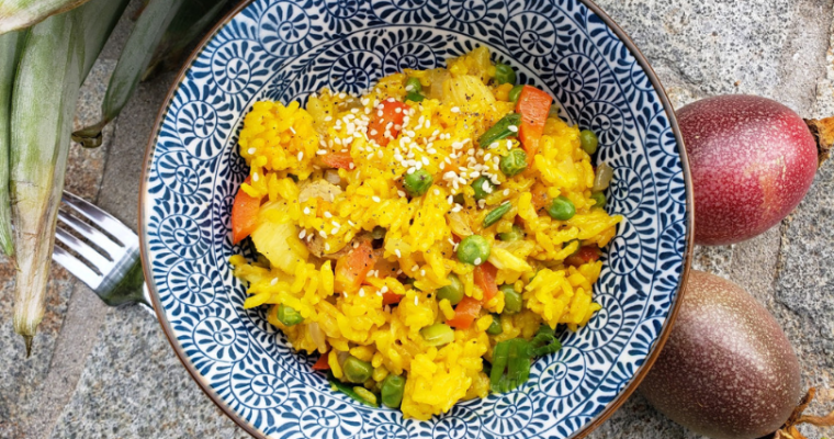 Easy Pineapple Rice