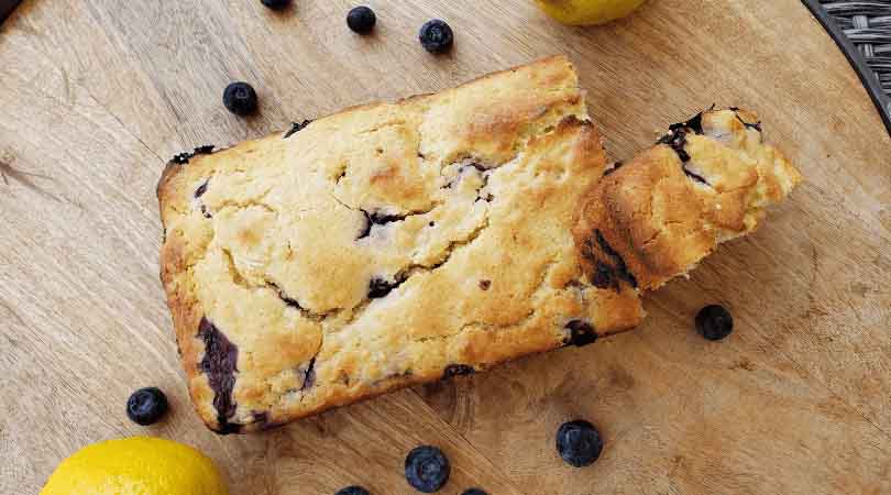 Lemon Blueberry Quickbread Loaf Recipe