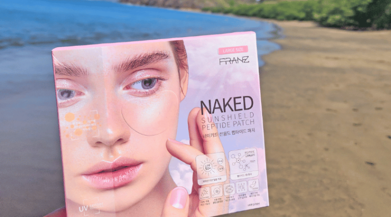 Franz Skincare Naked Sunshield Peptide Patches Review - BoredMom