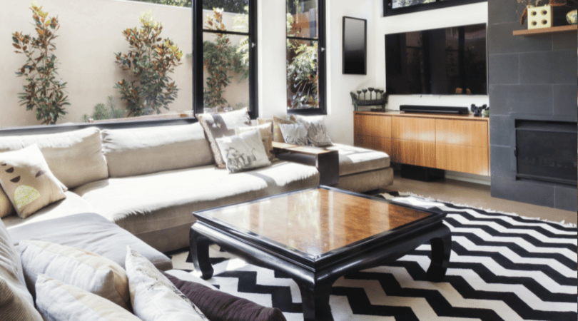 decorating black and white