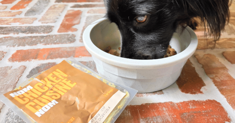 nom nom dog food review with picky dog