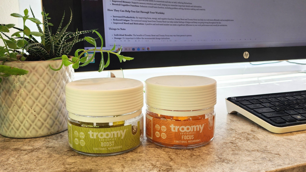 Troomy mushroom gummies review