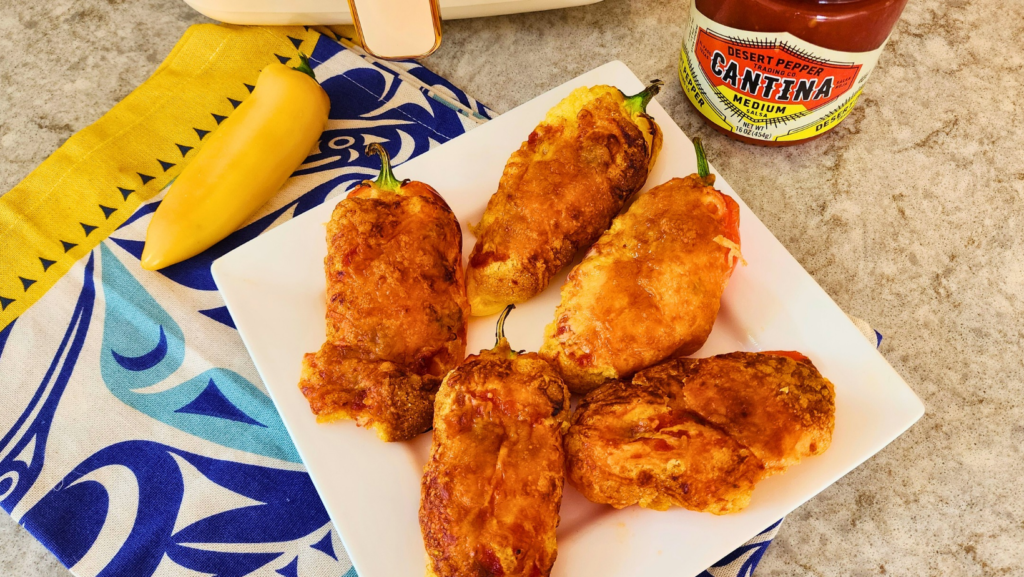 Spicy Sweet Pepper Cornbread Bites Recipe