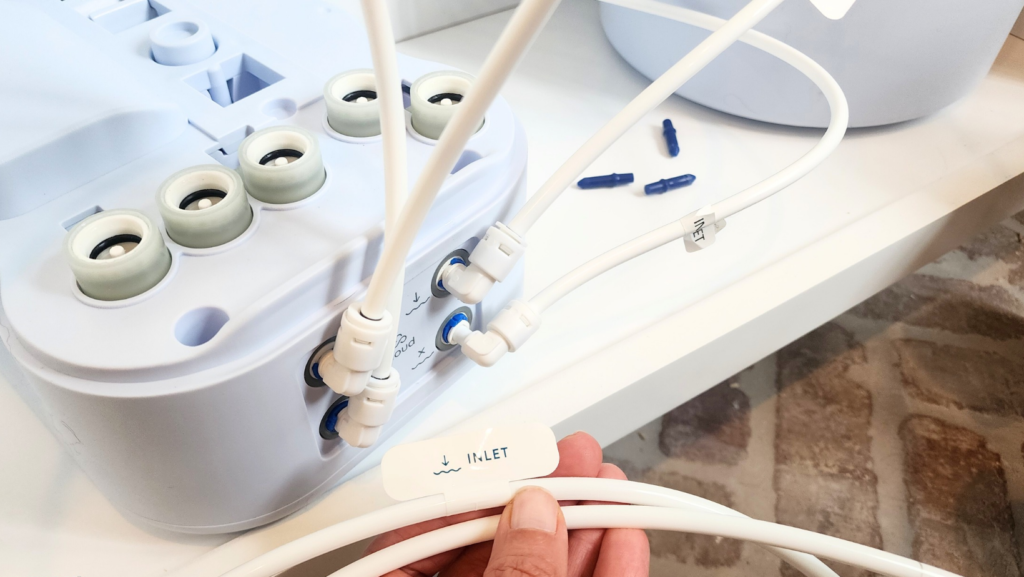 cloud RO tubes hooked up