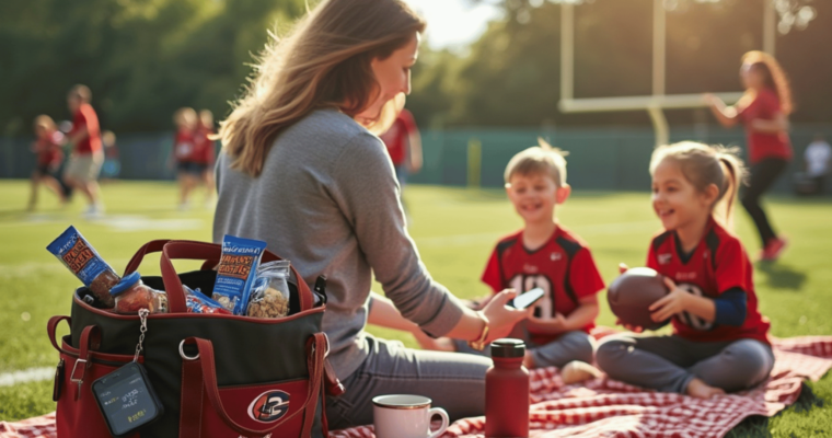 Mom Juggling Game Day Essentials