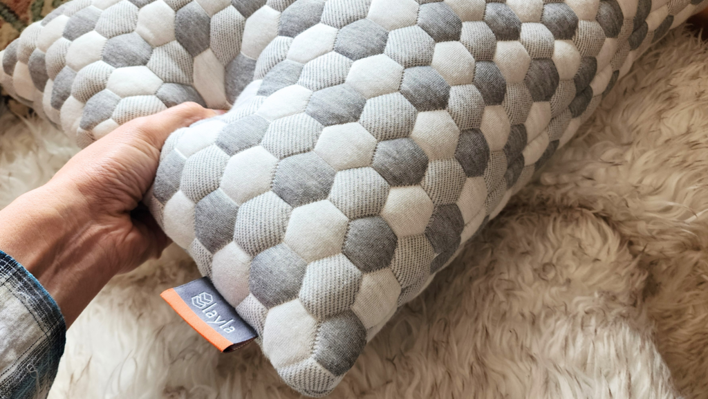 layla kapok pillow for better sleep