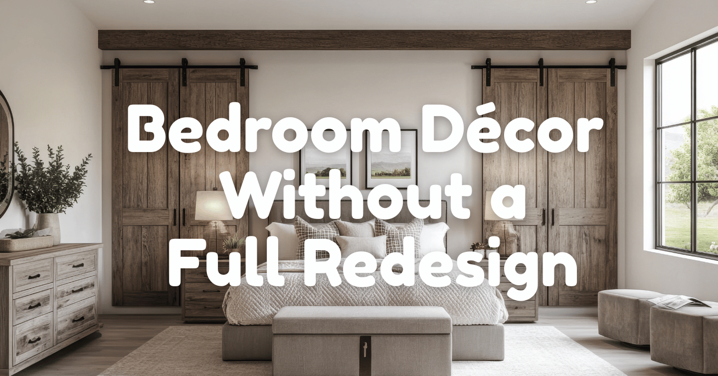 How to Refresh Your Bedroom Décor Without a Full Redesign
