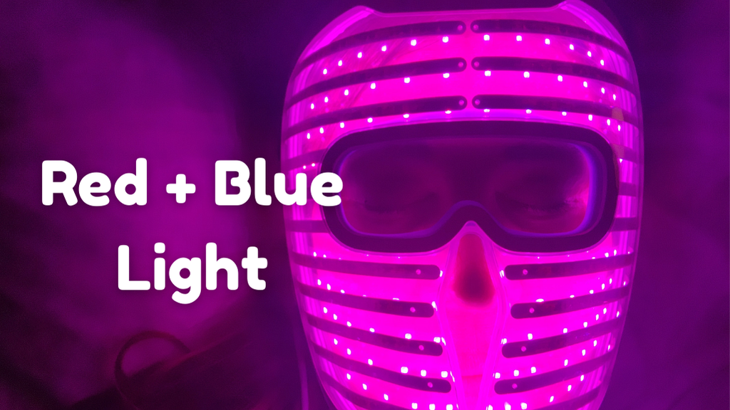 iRESTORE ilumina LED Face Mask with Red and Blue Light