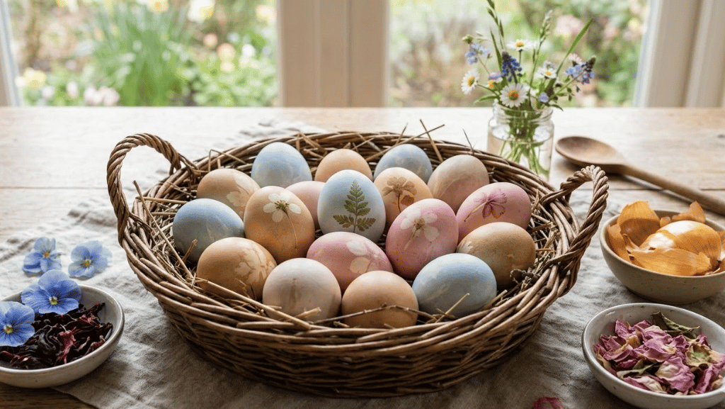 Best Flowers for Natural Easter Egg Dyes