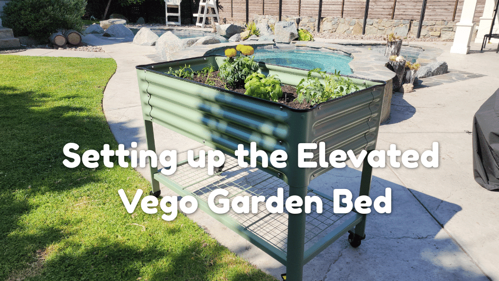 My Spring Setup with the Vego Garden Elevated Garden Bed