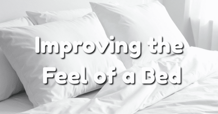 How Cooler, Softer Fabrics Improve the Feel of a Bed