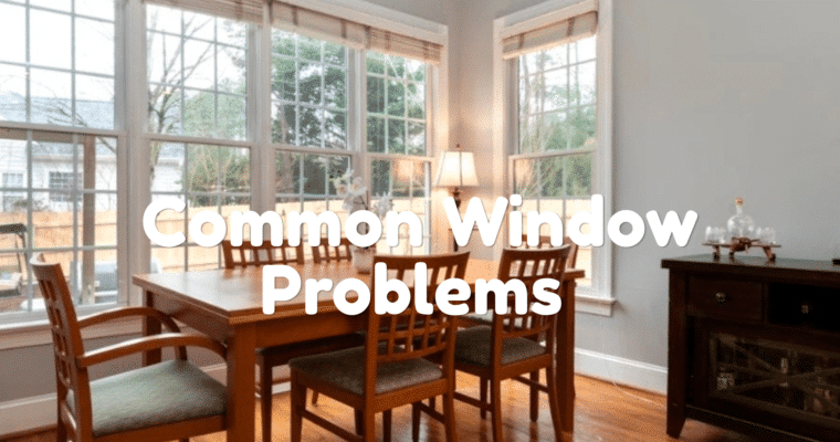 Window Problems That Can Affect Home Comfort and Efficiency