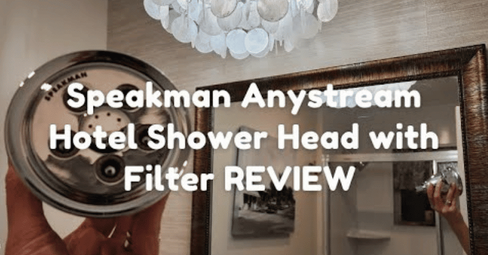 Speakman Anystream Hotel Pure Luxury Filtered Shower Head Review