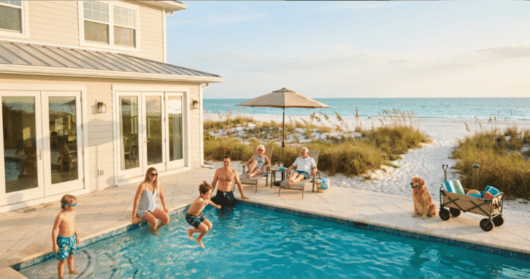 6 Best Siesta Key Beachfront Vacation Rentals with Private Pool for Families