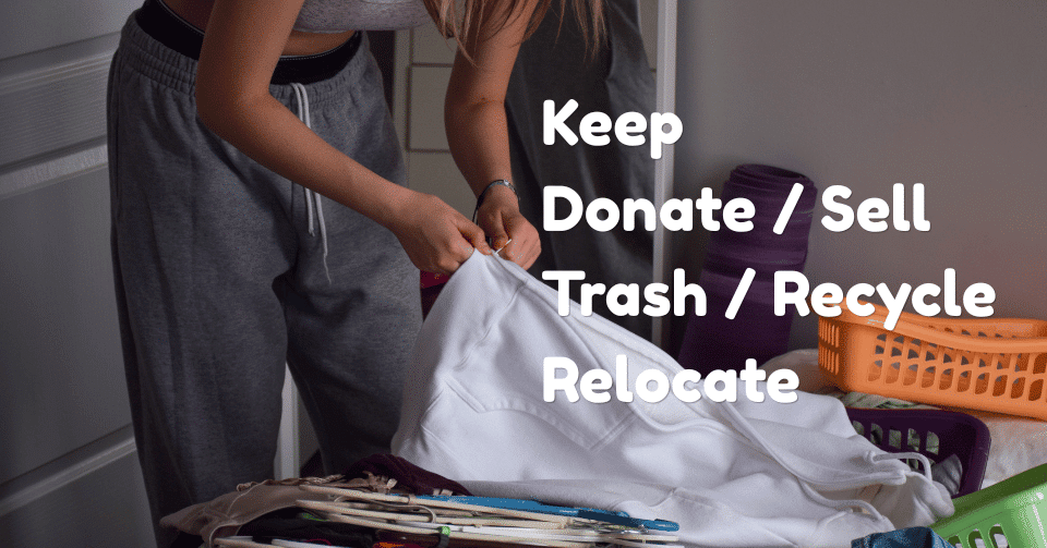 The 4-Box Rule: How to Clear the Clutter Without the Guilt