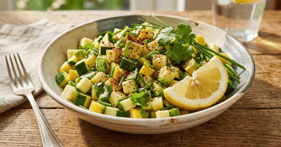 Quickie Zucchini Salad