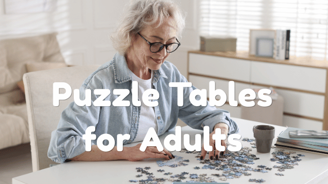 5 Best Puzzle Tables for Adults in 2026
