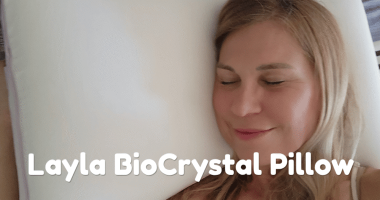 My Honest Review of the Layla BioCrystal™ Side Sleeper Pillow