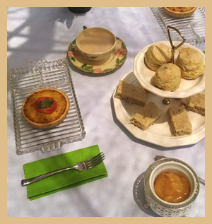 Fancy Afternoon Backyard Tea